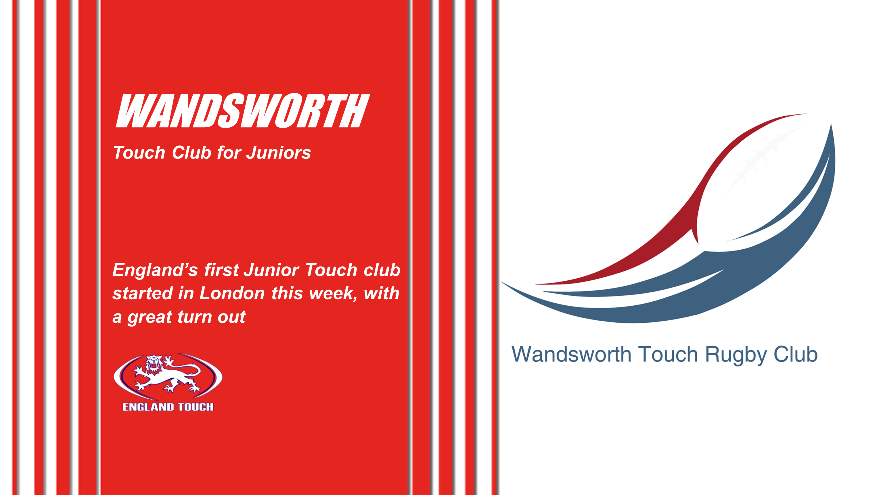 Hello to Wandsworth Touch!