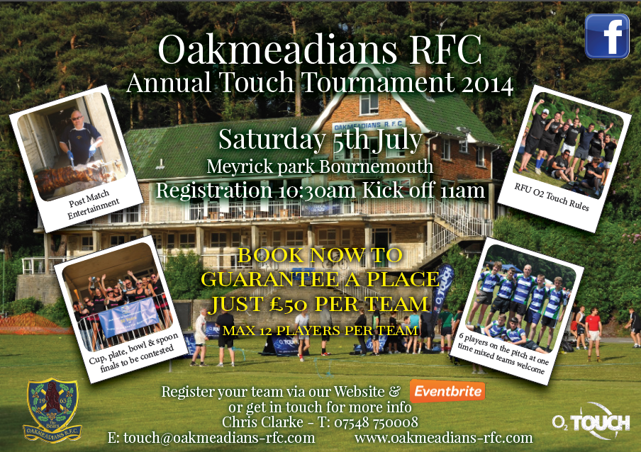Oakmedians Touch Tournament