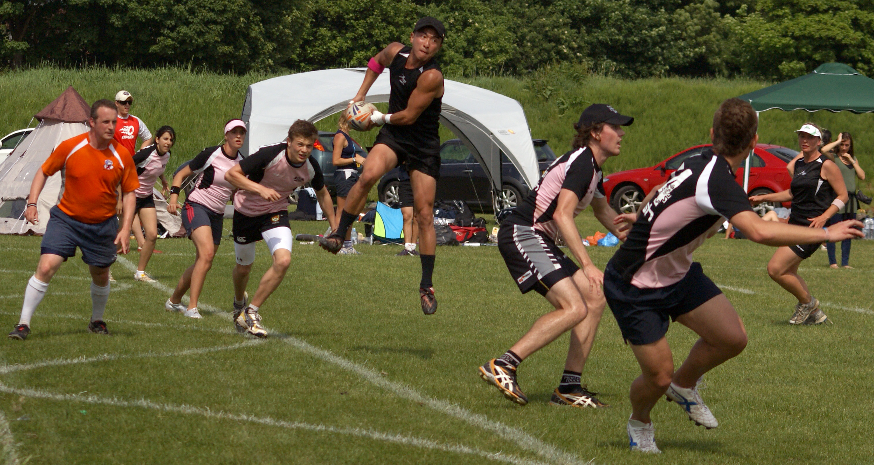 Touch stirring up a storm at the Rugby World Cup England Touch